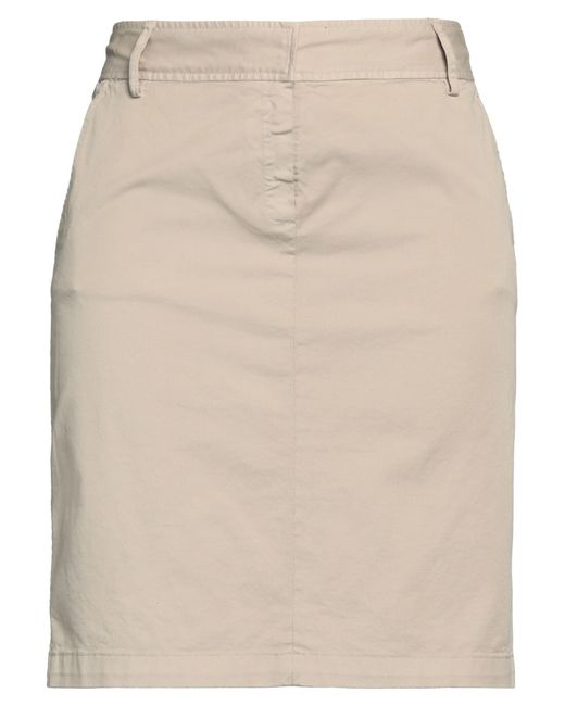 Aspesi Natural Mini Skirt