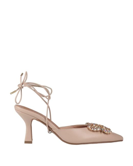 Lorenzo Mari Pink Pumps