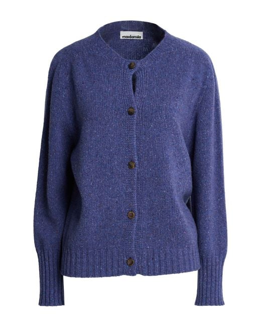 MAÏDA MILA Blue Cardigan Cashmere