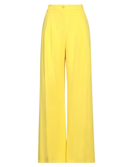Patrizia Pepe Yellow Trouser