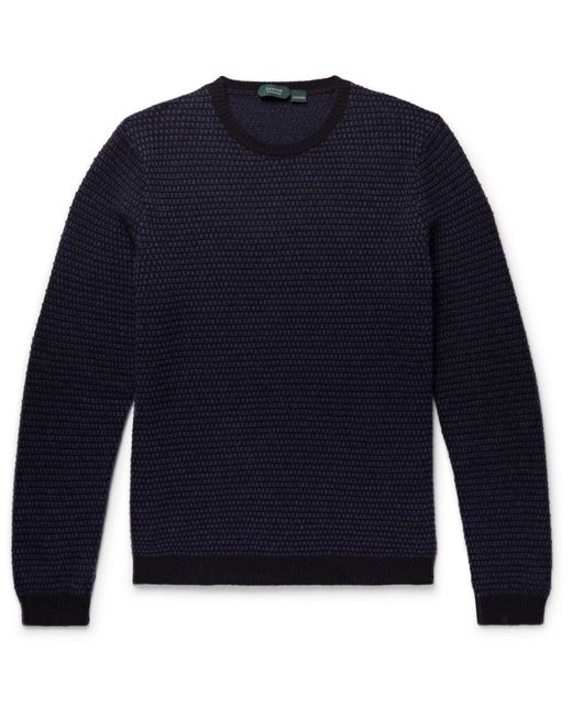 Pullover Zanone de hombre de color Blue