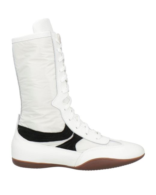 Divine Follie White Sneakers Leather