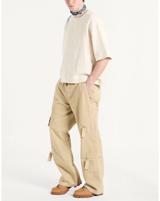 Jacquemus Natural Pants Cotton for men