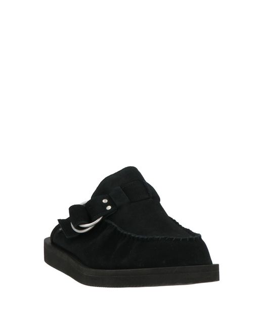 Suicoke Black Mules & Clogs for men