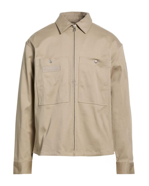 Belstaff Natural Jacket Cotton, Elastane for men