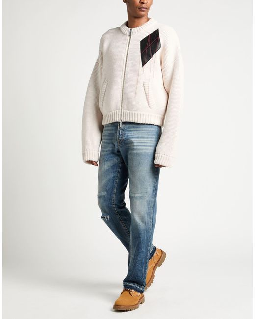Cardigan di DSquared² in Natural da Uomo