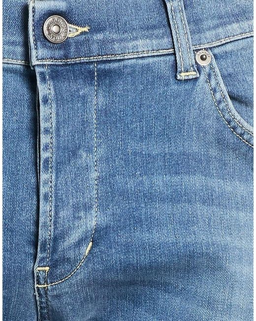 Dondup Blue Jeans Cotton, Elastane for men