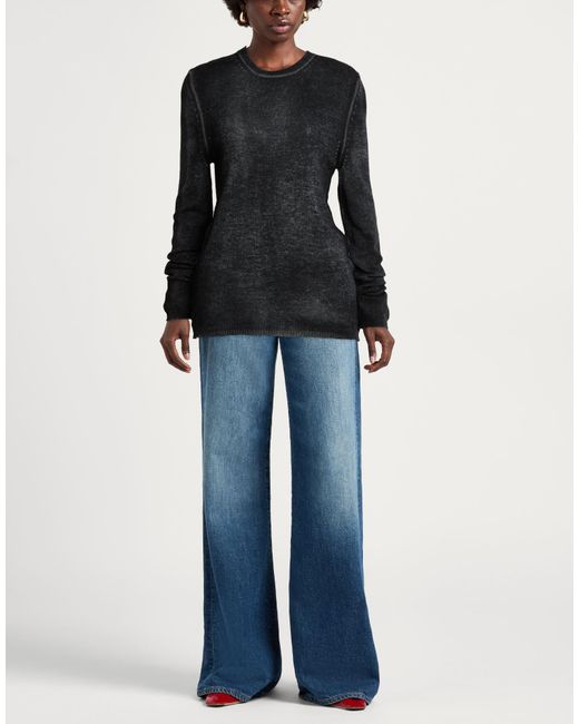 Riccardo Forconi Black Sweater Cashmere