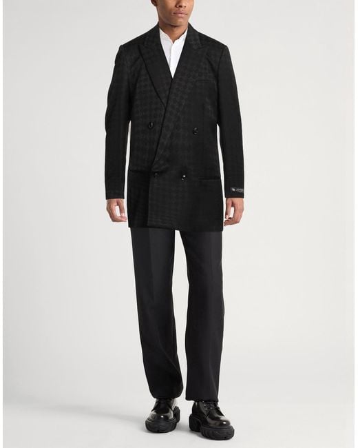 Amiri Black Blazer Viscose, Wool, Elastane for men