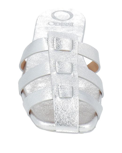 Odissi White Sandals