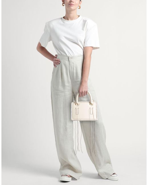 Dentro White Handbag
