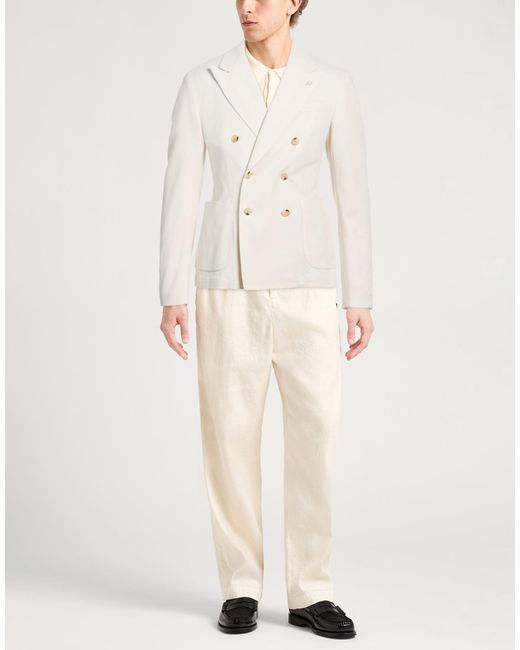 Manuel Ritz Natural Blazer Cotton for men