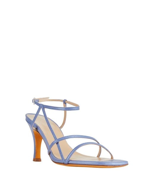 Maryam Nassir Zadeh White Sandals Calfskin