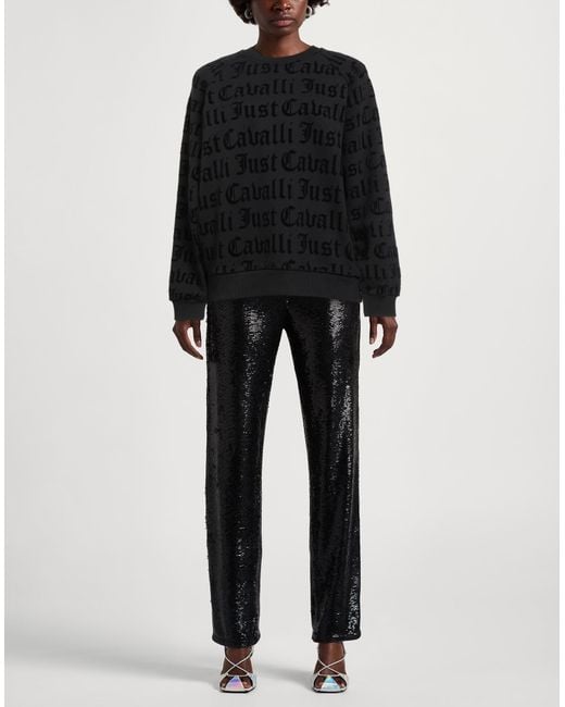 Just Cavalli Black Sweatshirt
