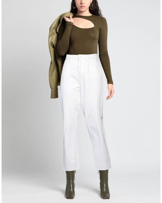 ARMANI EXCHANGE White Jeans