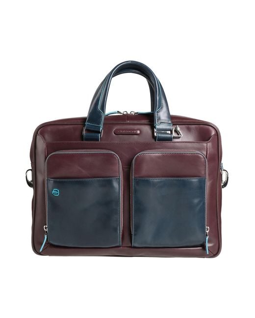Borsa A Mano di Piquadro in Blue da Uomo
