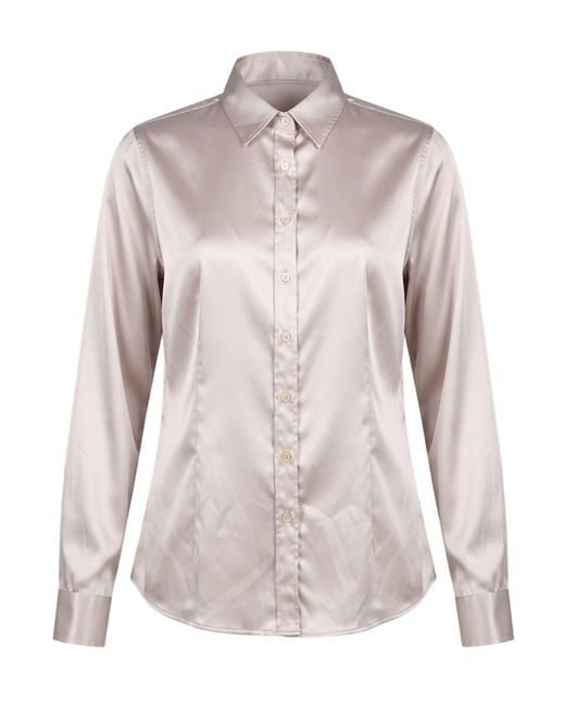 Robert Friedman Pink Light Shirt Polyester, Elastane