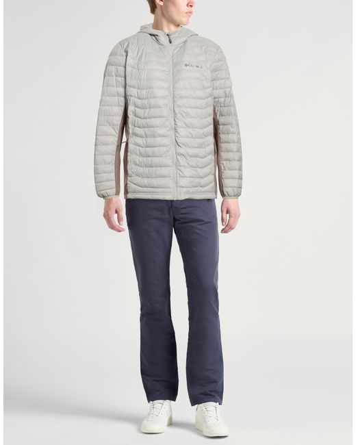 Columbia Gray Puffer Recycled Nylon for men