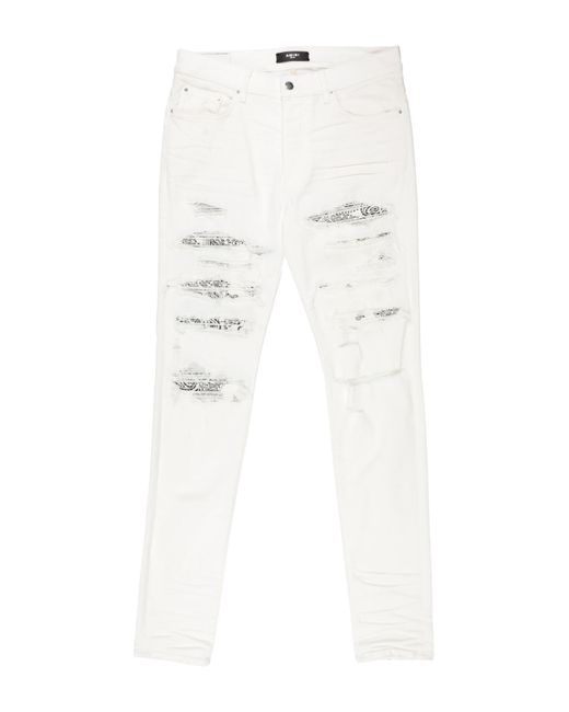 Amiri White Jeans for men