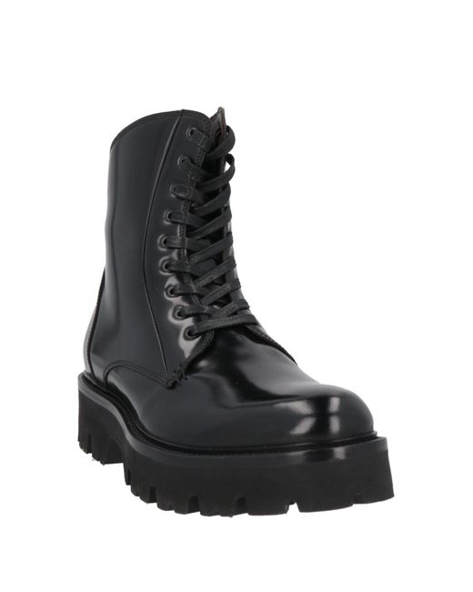 Tagliatore Black Ankle Boots for men