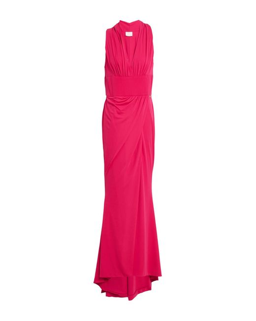 Gai Mattiolo Pink Maxi-Kleid