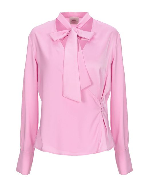 ..,merci Blusa da donna di colore rosa ..,merci Blusa da donna di colore rosa