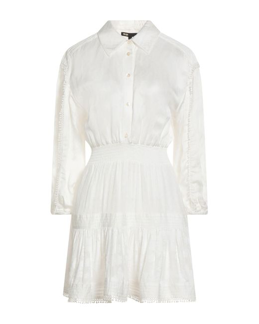 Maje White Mini Dress