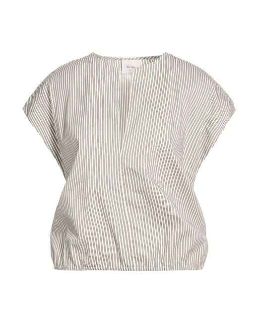 Top Alysi de color Gray