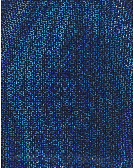 ViCOLO Blue Mini Dress Nylon, Polyester, Elastane