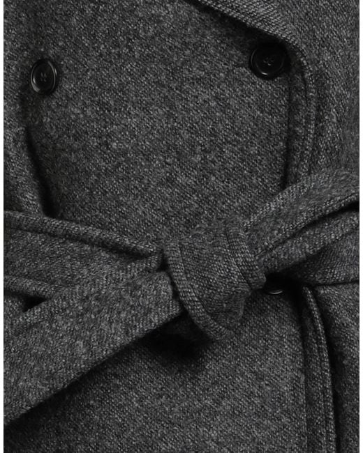 Pinko Black Coat Wool, Nylon