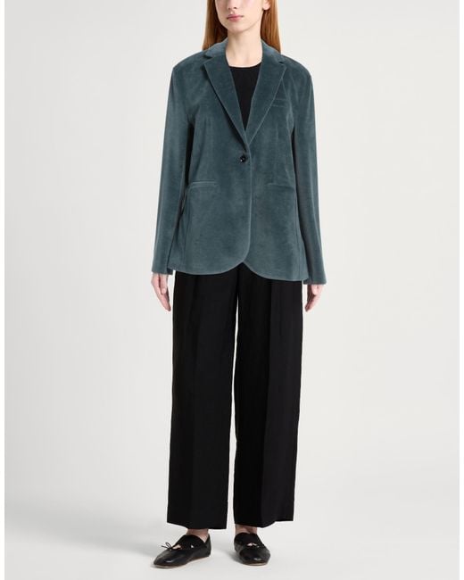Circolo 1901 Blue Blazer Cotton, Polyester