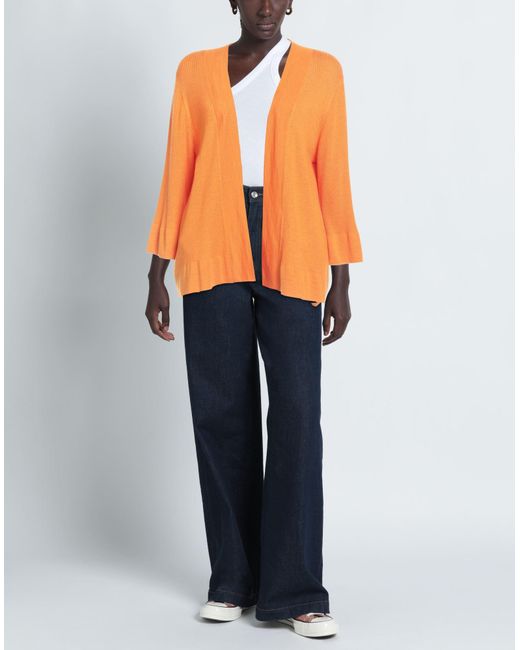 Max & Moi Orange Cardigan