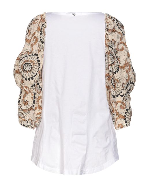 T-shirt High en coloris White