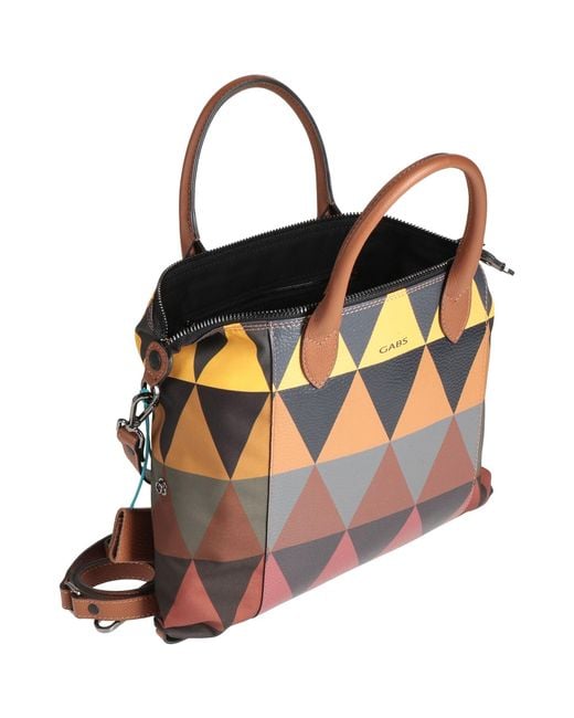 Gabs Pink Handbag Calfskin, Polyester