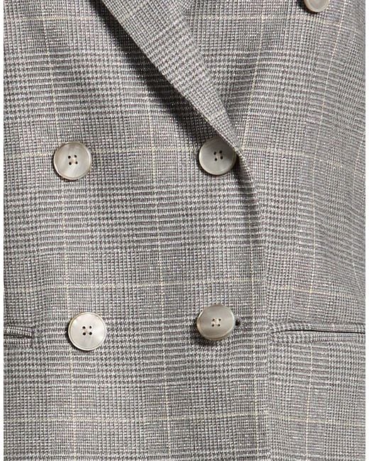 Lardini Gray Blazer Viscose, Polyester, Polyamide, Elastane