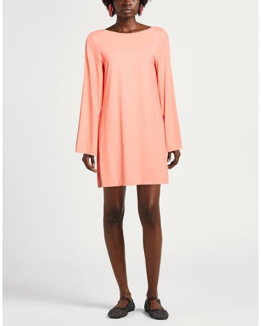 Fisico Pink Mini Dress Polyamide, Elastane