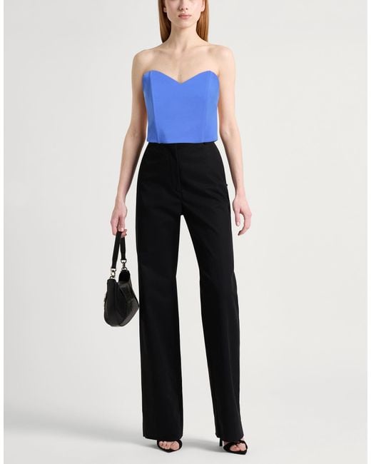 Hanita Blue Top Polyester, Elastane