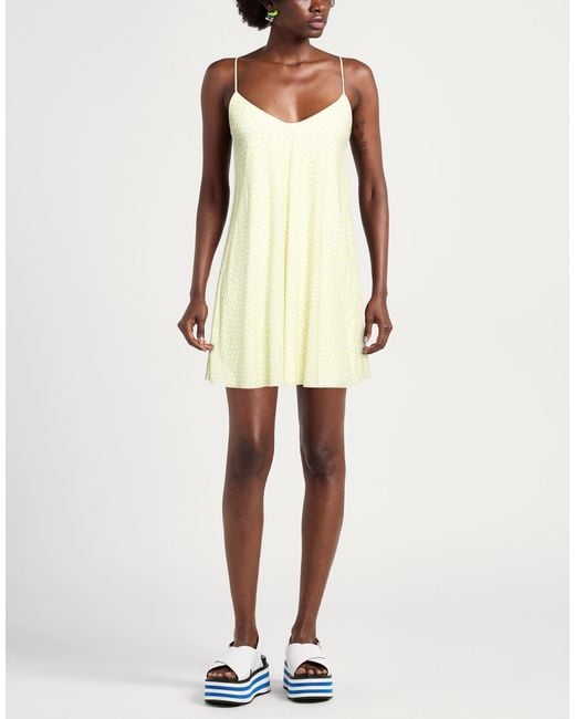 Fisico White Mini Dress Polyamide, Elastane