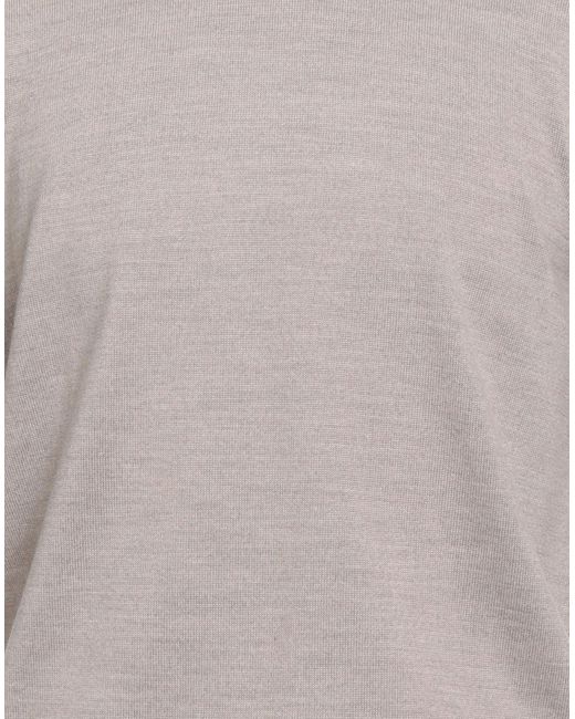 Luigi Borrelli Napoli Gray Turtleneck for men