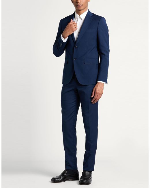 Roberto Cavalli Blue Suit for men