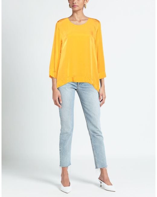 ALESSIA SANTI Yellow Top