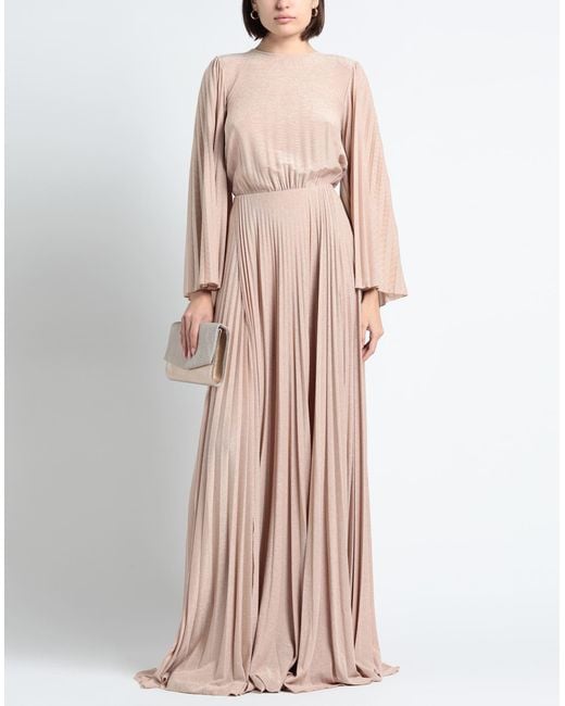 Elisabetta Franchi Pink Maxi Dress