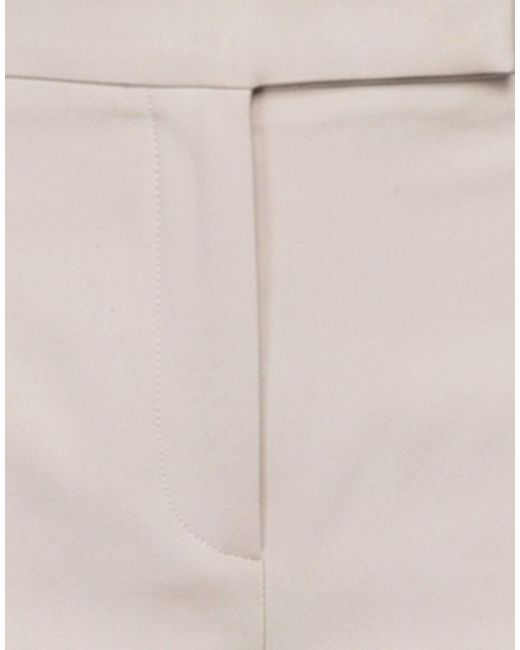 Max Mara Gray Pants Virgin Wool, Elastane