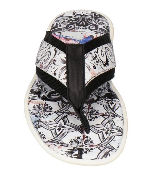 Dolce & Gabbana Black Thong Sandal for men