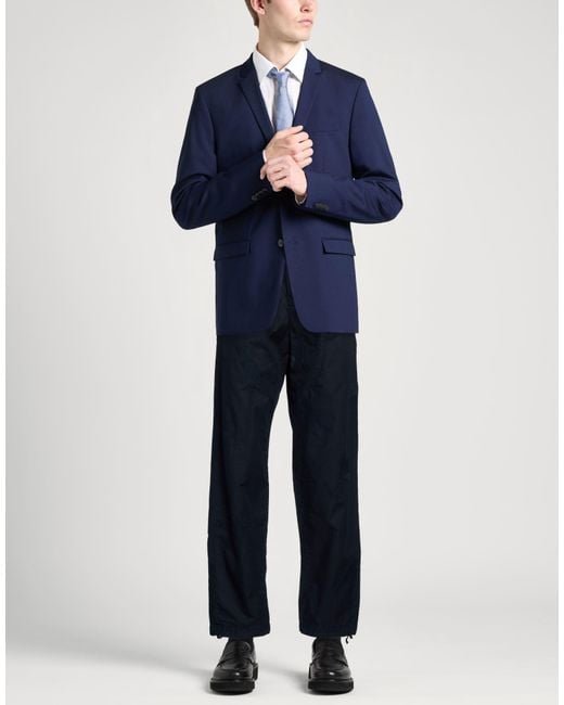 White Sand Blue Trouser for men