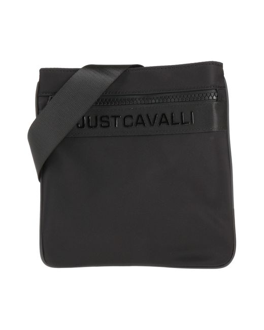 Just Cavalli Black Cross-body Bag for men