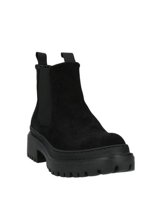 Pollini Black Ankle Boots