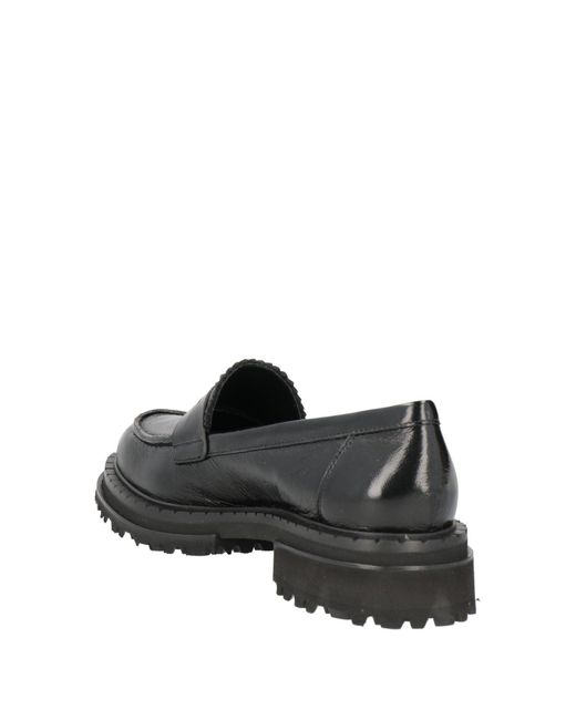 Fabi Black Loafers