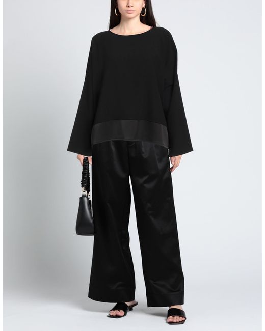 RUE DU BAC Black Top Polyester