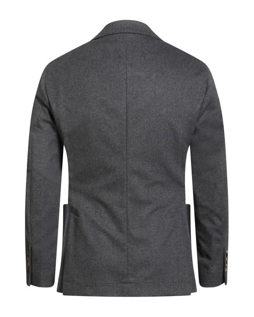 Brunello Cucinelli Black Blazer Wool for men